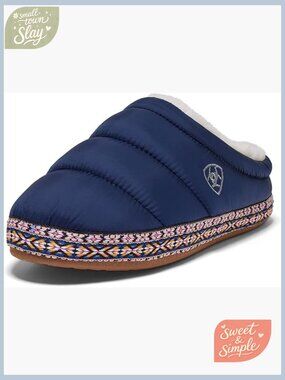 Warm Sherpa Lined Indoor Outdoor Clogs Slippers Size Large